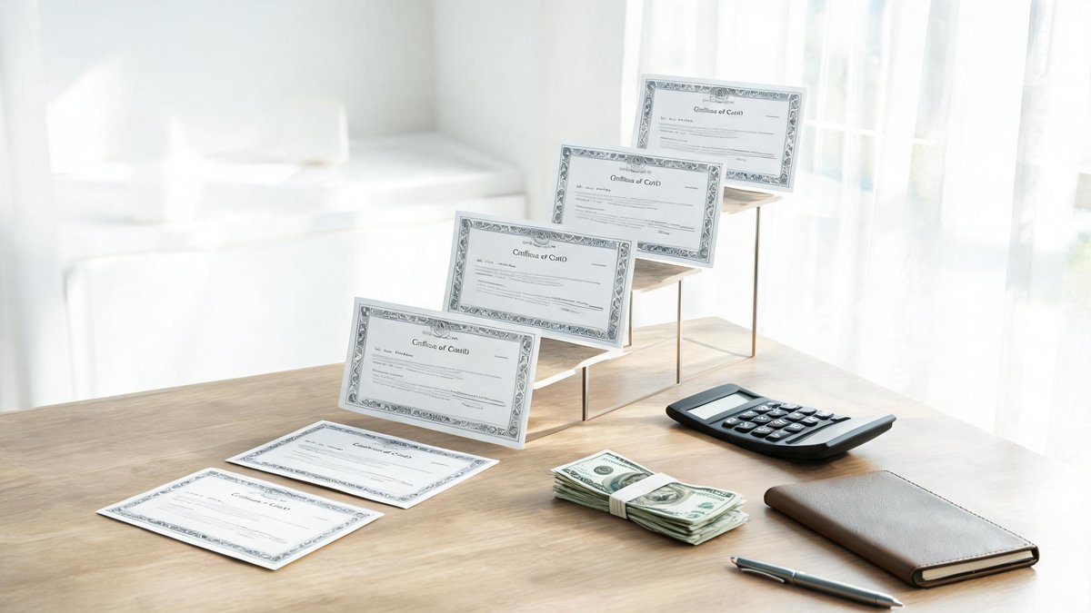 How to Build a CD Ladder for Guaranteed Returns